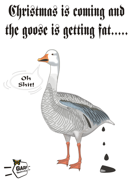 The goose is getting fat...