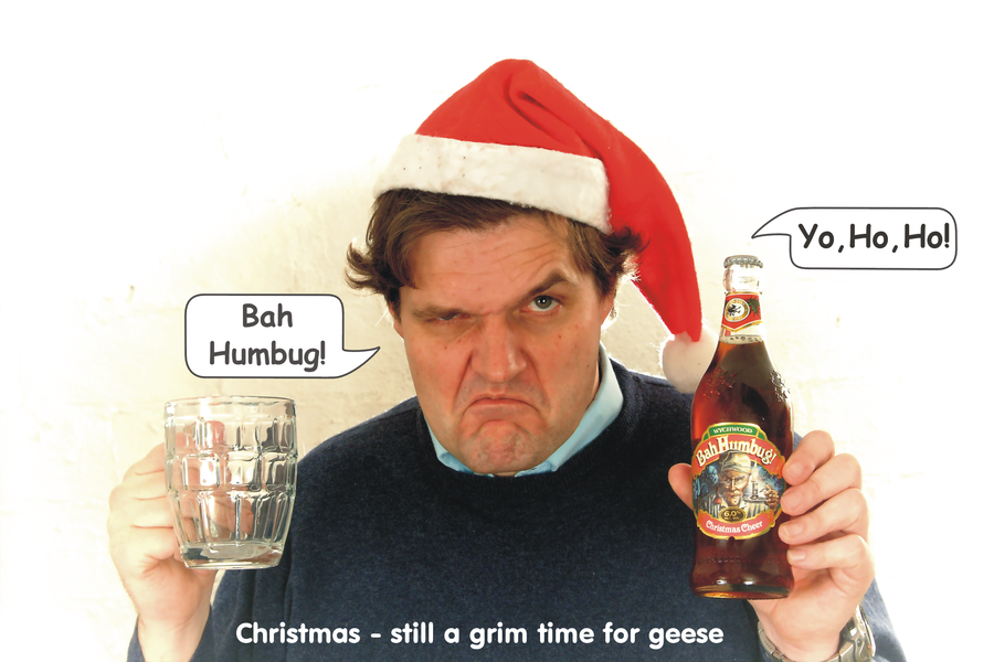 Bah Humbug Ale, 2006 card. Photo by Susannah Dora Majlati.