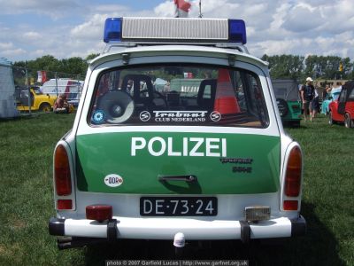 Trabi 601 Combi police car