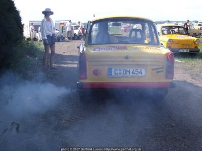 Mmm, I love the smell of fresh Trabi in the morning!