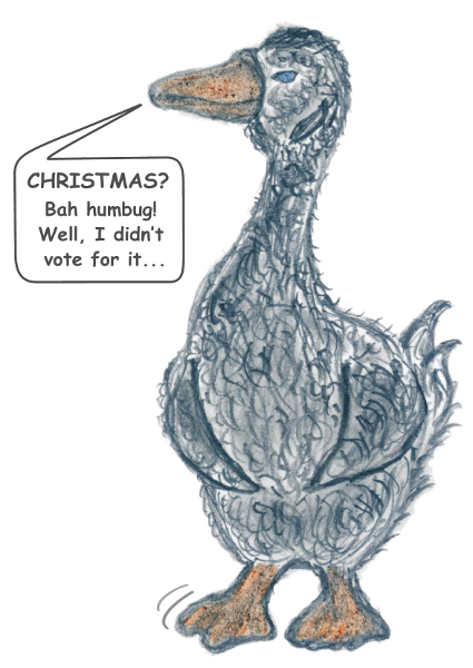 The Goose that never Voted for Christmas